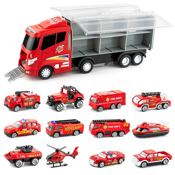 Fire Truck Transport Fire Truck Carrier
