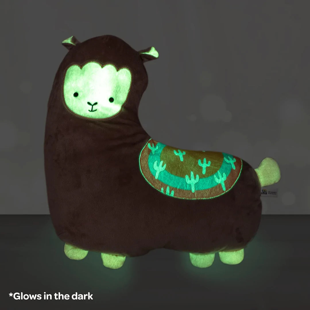 Adora Snuggle & Glow Pet Pillow, Glow-in-the-Dark Llama