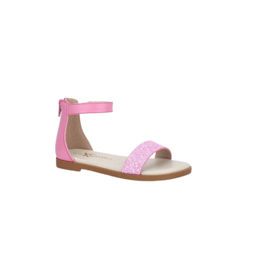 Pink Glitter Sandal- Miss Cambelle