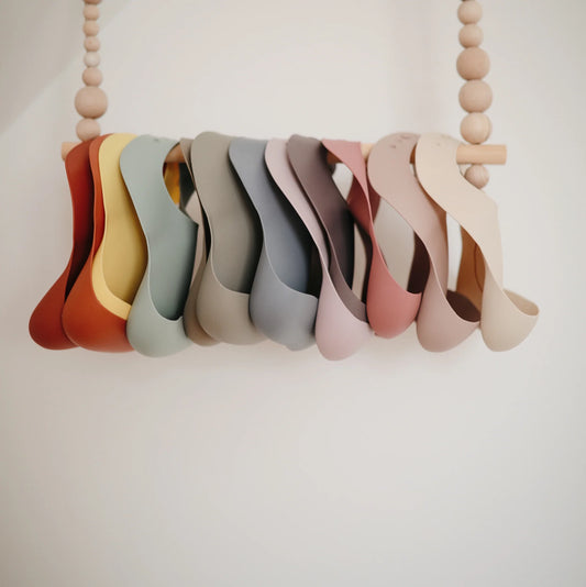 Mushie Silicone Bibs