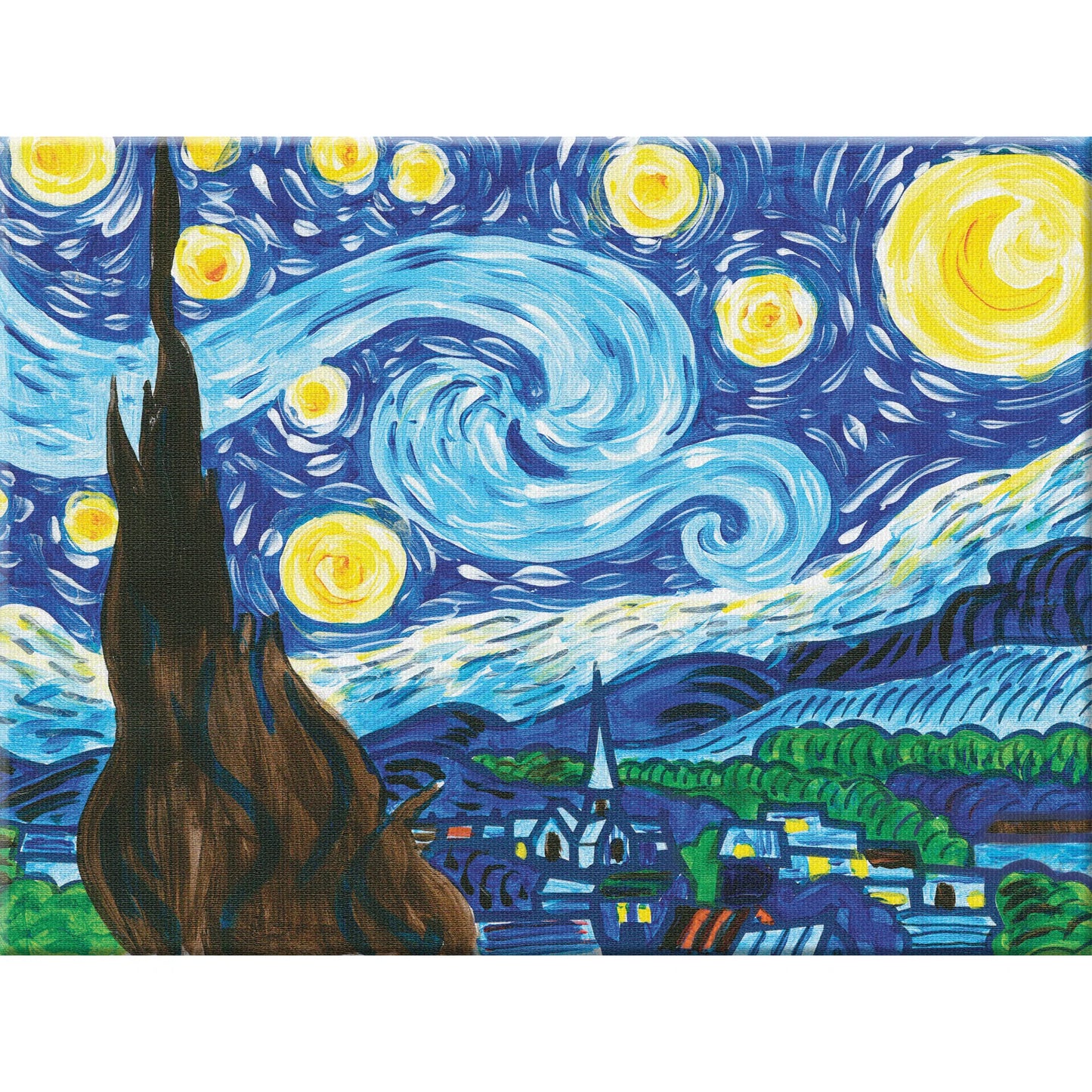 Paint By Number - Starry Night