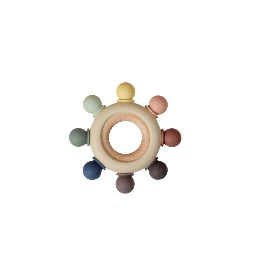 Land of Petite Silicone/Wood Teether